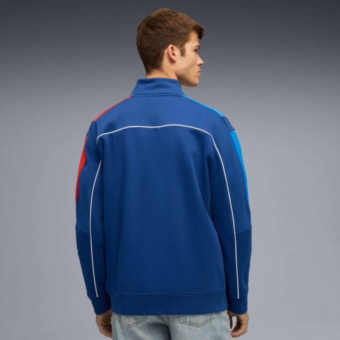 BMW M Motorsport T7 Men Zip-Up Motorsport Jacket BMW M Motorsport T7 Men Zip-Up Motorsport Jacket