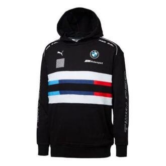 BMW Motorsport Street Midlayer Hoodie “Black Blue Red White”
