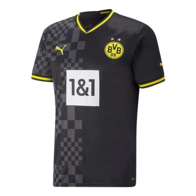 Borussia Dortmund Away 22/23 Replica Jersey “Black Yellow White”