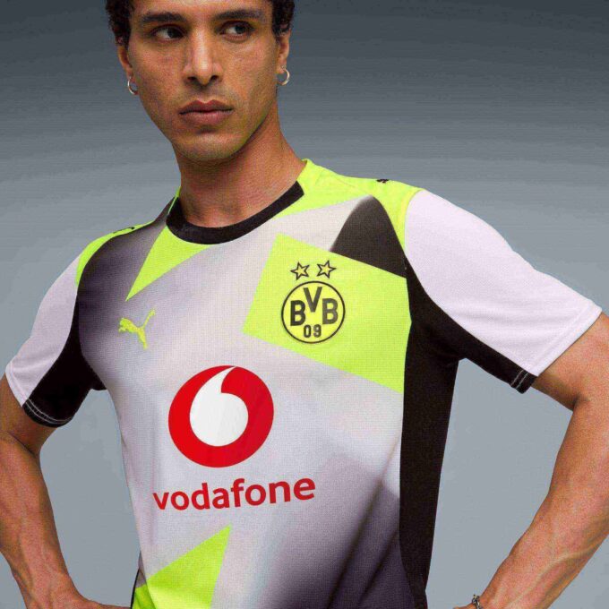 Borussia Dortmund Replica Away 25/26 Men Soccer Jersey Borussia Dortmund Replica Away 25/26 Men Soccer Jersey