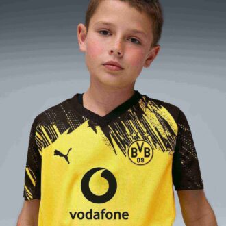 Borussia Dortmund Replica Home 25/26 Big Kids’ Soccer Jersey