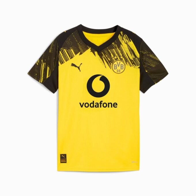 Borussia Dortmund Replica Home 25/26 Big Kids’ Soccer Jersey Borussia Dortmund Replica Home 25/26 Big Kids’ Soccer Jersey