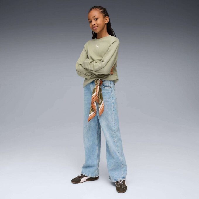 Bowtique Big Kids’ Crew Neck Sweatshirt Bowtique Big Kids’ Crew Neck Sweatshirt