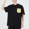 Boxy Pocket Logo Tee “Black”