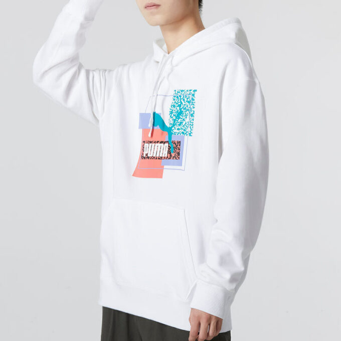 Brand Love TR Logo Hoodie “White”