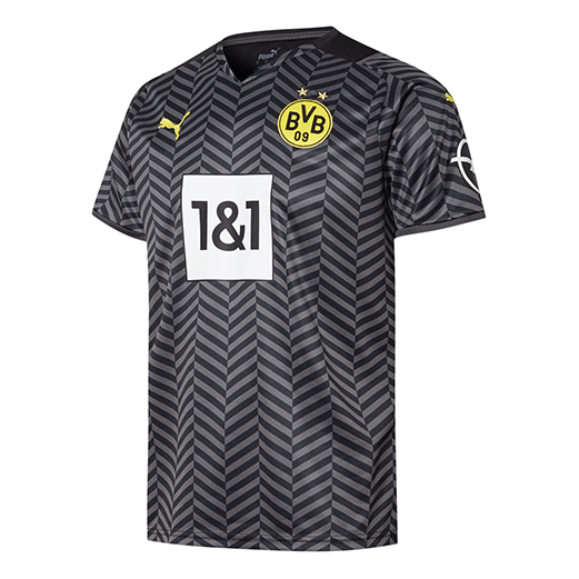 Bvb Borussia Dortmund 21/22 Away Jersey “Black”