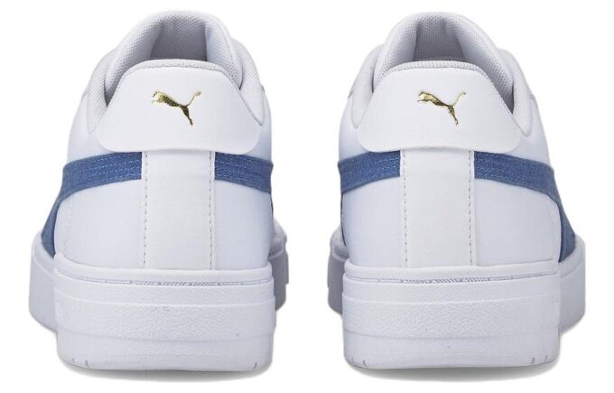 Ca Pro Denim Casual Skateboarding Shoes Unisex White Blue