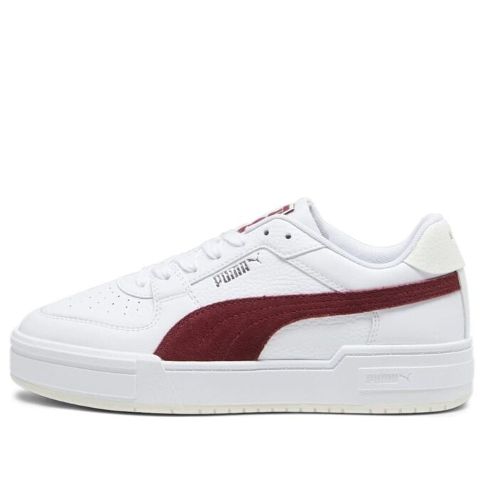 CA Pro Suede “White Astro Red”
