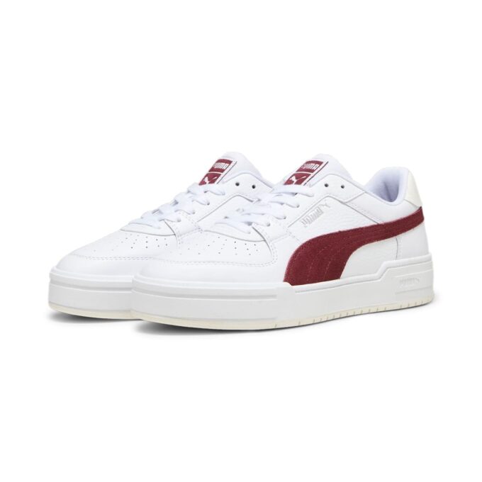 CA Pro Suede “White Astro Red”