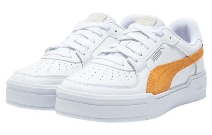 Ca Pro Suede “White Orange”
