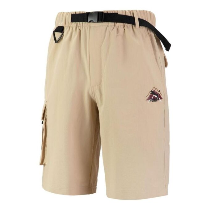 Camping Mountain Cargo Shorts “Beige”