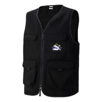 Camping Mountain Cargo Vest “Black”
