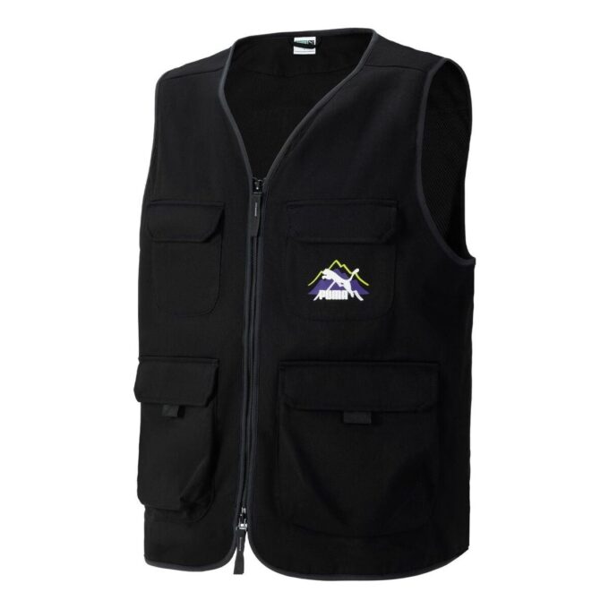 Camping Mountain Cargo Vest “Black”