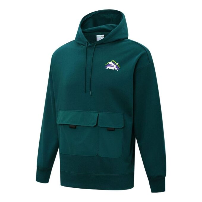 Camping Sportswear Mountain Hoodie “Green”