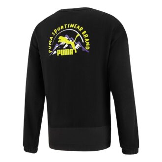 Camping Sportswear Mountain Long Sleeve Tee “Black”
