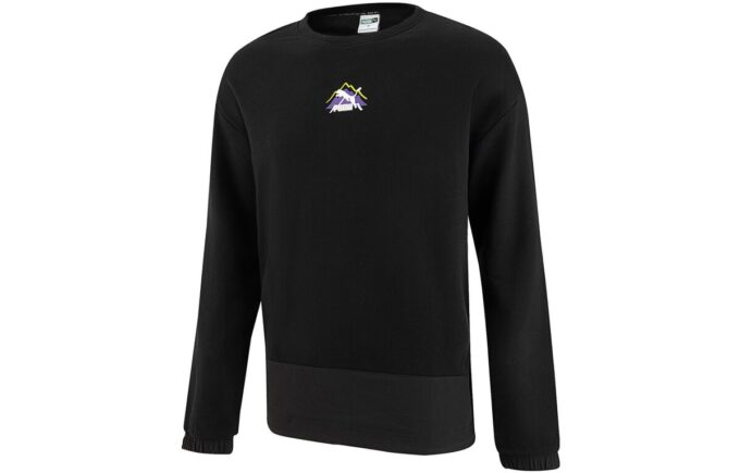 Camping Sportswear Mountain Long Sleeve Tee “Black”
