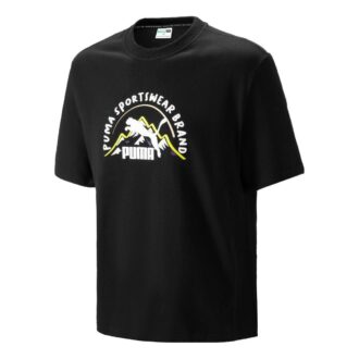 Camping Sportswear Mountain Tee “Black”