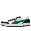 Caracal Wear-resistant Lightweight Low Tops Casual Skateboarding Shoes Unisex White Green