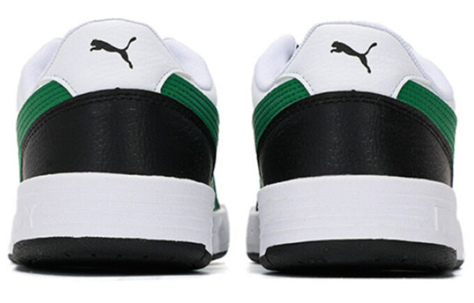 Caracal Wear-resistant Lightweight Low Tops Casual Skateboarding Shoes Unisex White Green