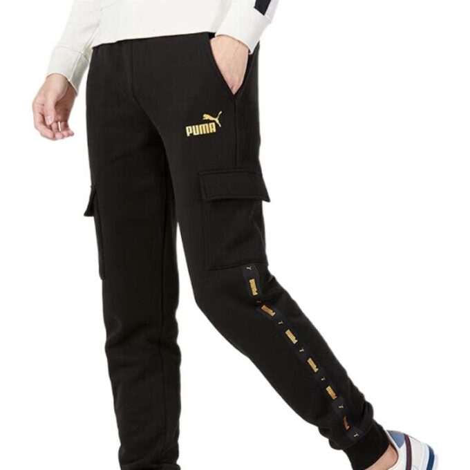 Casual Cargo Sideline Pants “Black”