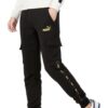 Casual Cargo Sideline Pants “Black”