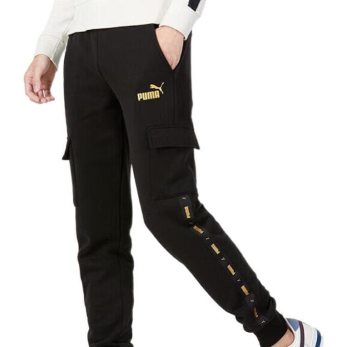 Casual Cargo Sideline Pants “Black”
