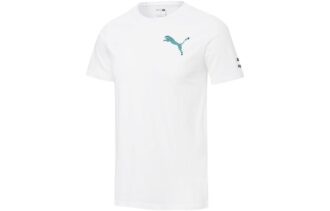 Casual Graphic T-Shirt “White Black Blue”