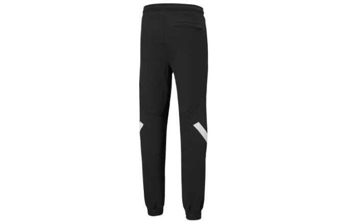 Casual Sports Drawstring Bundle Feet Long Pants Black
