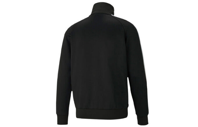 Casual Sports Knit Jacket Black