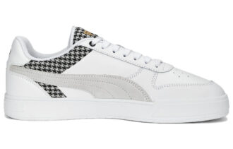 Caven Dime Houndstooth “White Black Gold”