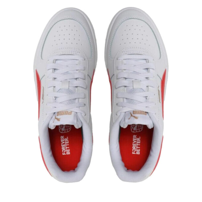 Caven Trainers “White Red”