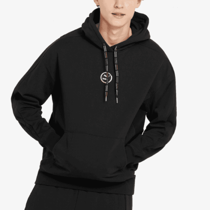 Circle Logo Hoodie “Black”
