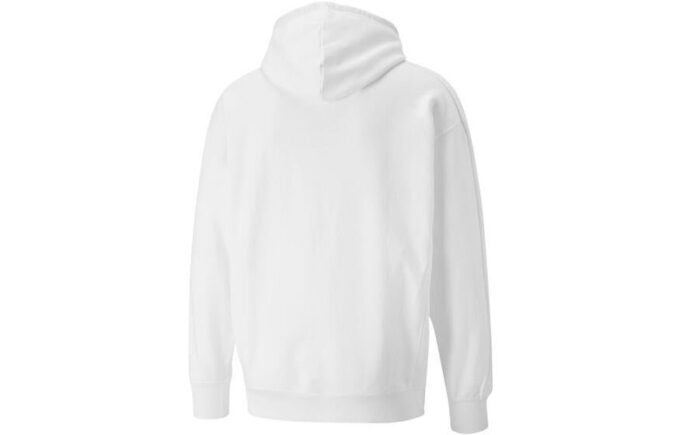 Circle Logo Hoodie “White”