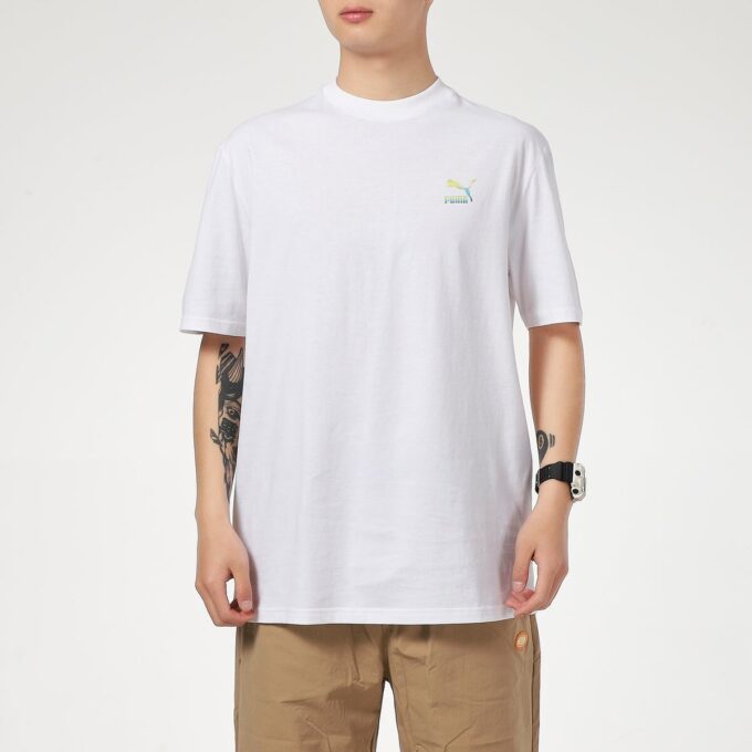 Classic Logo Tee “White”