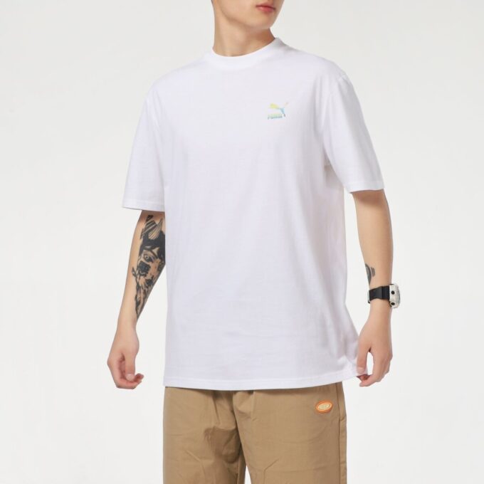 Classic Logo Tee “White”