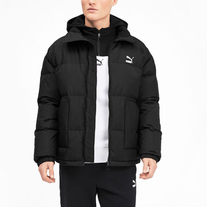 Classics Down Jacket “Black White”