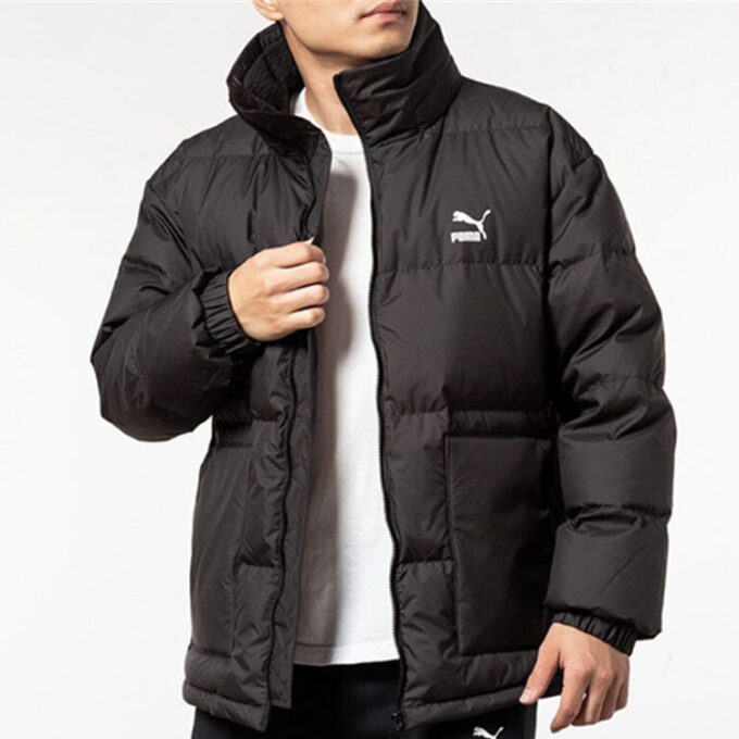 Classics Down Puffer Jacket “Black White”