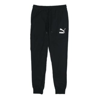 Classics Jersey Cuffed Pants “Black White”