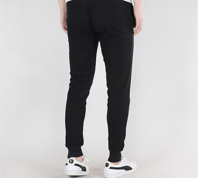Classics Jersey Cuffed Pants “Black White”