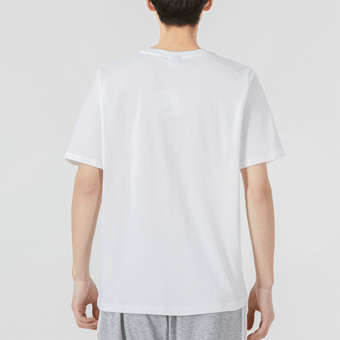 Classics Logo Interest Tee “White”