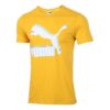 Classics Logo logo Sports Short Sleeve TEE Men Yellow