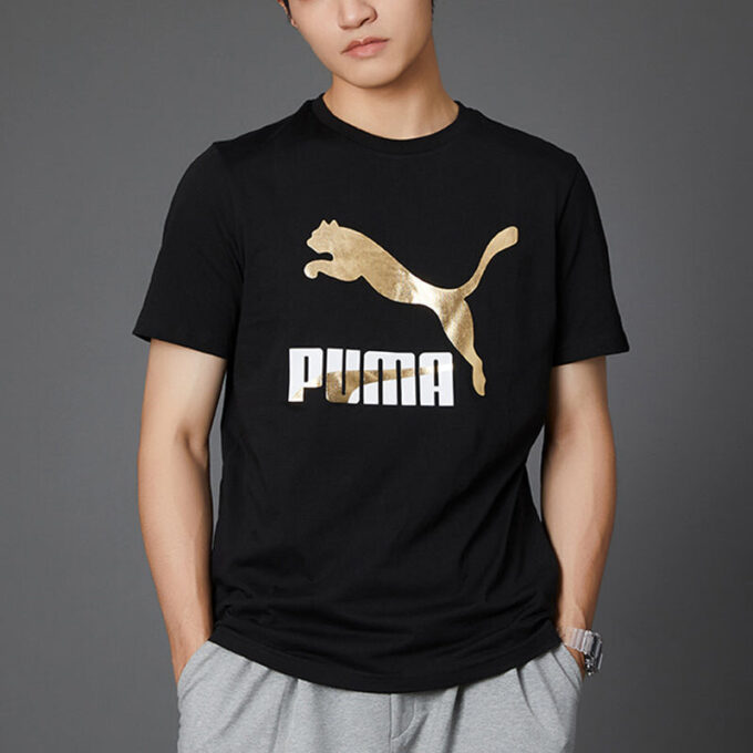 Classics Logo T-Shirt “Black Gold”