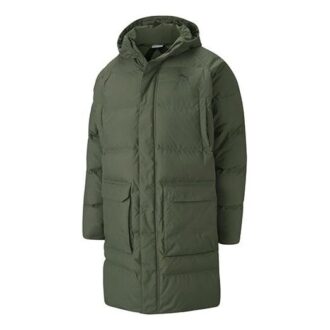 Classics Long Down Jacket “Army Green”