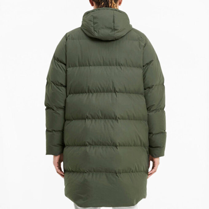 Classics Long Down Jacket “Army Green”