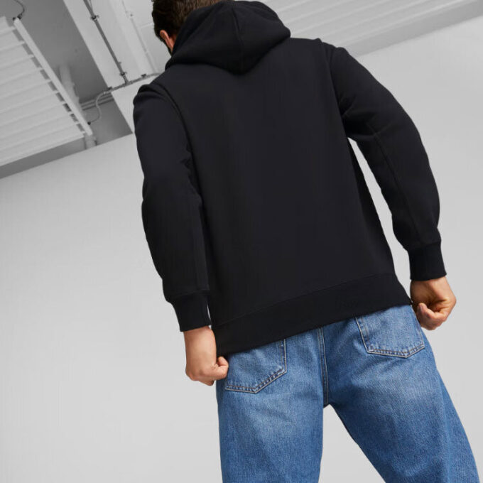 Classics Metallic Regular Fit Hoodie “Black”