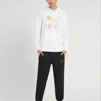 Classics Metallic Regular Fit Hoodie “White”