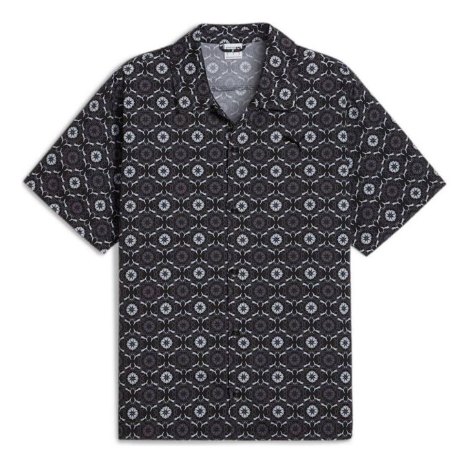 Classics New Prep Aop Woven Shirt “Black”