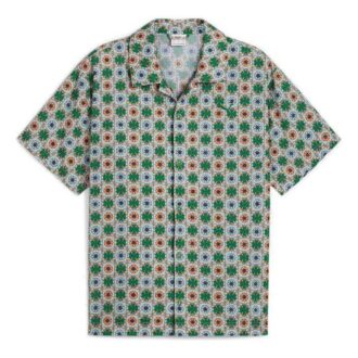 Classics New Prep Aop Woven Shirt “Green”