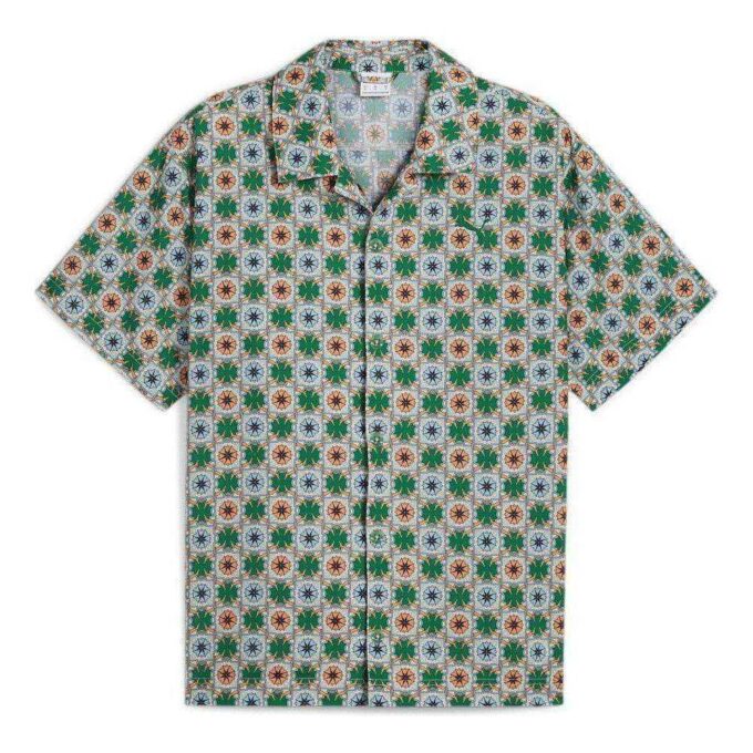 Classics New Prep Aop Woven Shirt “Green”