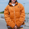 Classics Oversized Short Polyball Puffer Winter Jacket “Brown”